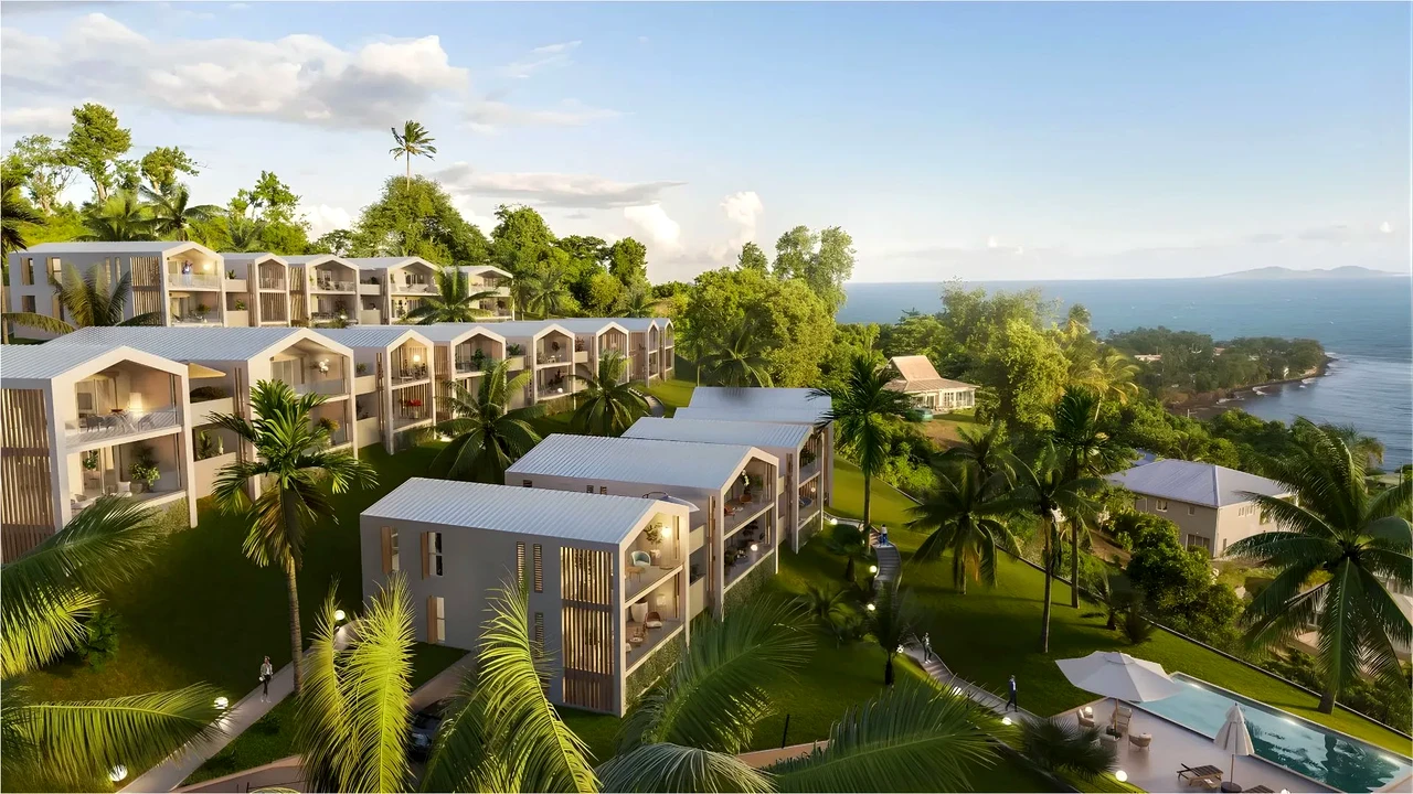 Villa de prestige vue mer à Saint-François Guadeloupe